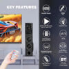 FINE DJ Multimedia Speaker with Bluetooth, USB, FM AUX 80 W Speaker 80 W Bluetooth Tower Speaker