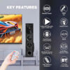FINE Shooter Tower Multimedia Speaker with Bluetooth, USB, FM AUX 80 W Speaker 80 W Bluetooth Tower Speaker