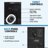 FINE 1402_4.1 Multimedia Home Theatre System with FM/AUX/USB Support & RemoteControl 60 W Bluetooth Home Theatre
