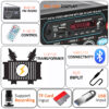 FINE MODEL NO. 111 IPL AMPLIFIER Multimedia Player with Bluetooth,Aux,FM Radio 150 W AV Power Amplifier