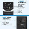 FINE 1403_4.1 Multimedia Home Theatre System with FM/AUX/USB Support & RemoteControl 60 W Bluetooth Home Theatre
