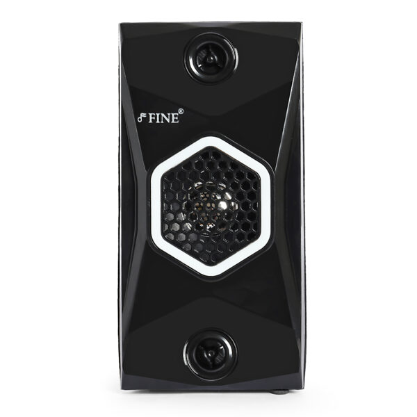 FINE 1404_4.1 Multimedia Home Theatre System with FM/AUX/USB Support & RemoteControl 60 W Bluetooth Home Theatre