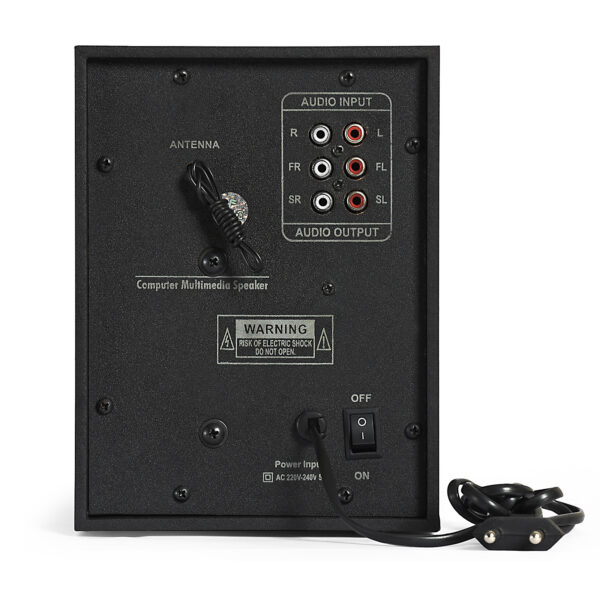 FINE 1402_4.1 Multimedia Home Theatre System with FM/AUX/USB Support & RemoteControl 60 W Bluetooth Home Theatre