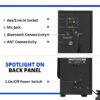 FINE Stra 5 DJ Multimedia Tower Speaker System: Home Theater 48 W Bluetooth Tower Speaker