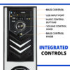 FINE Stra 5 DJ Multimedia Tower Speaker System: Home Theater 48 W Bluetooth Tower Speaker