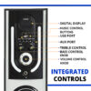 FINE Stra 3 DJ Multimedia Tower Party Speaker 48 W Bluetooth Tower Speaker