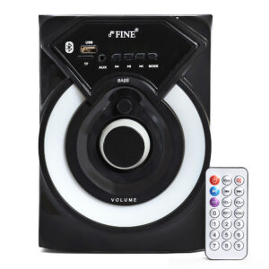 1 (6) FINE 1401_4.1 Multimedia Home Theatre System with FM/AUX/USB Support & RemoteControl 60 W Bluetooth Home Theatre