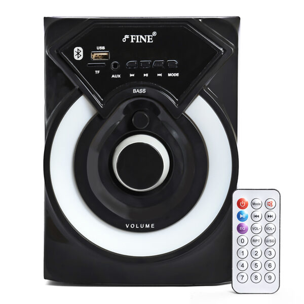 FINE 1401_4.1 Multimedia Home Theatre System with FM/AUX/USB Support & RemoteControl 60 W Bluetooth Home Theatre