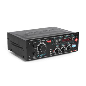 FINE MODEL NO. 111 IPL AMPLIFIER Multimedia Player with Bluetooth,Aux,FM Radio 150 W AV Power Amplifier