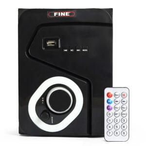 1 (7) FINE 1402_4.1 Multimedia Home Theatre System with FM/AUX/USB Support & RemoteControl 60 W Bluetooth Home Theatre