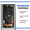 FINE Stra 1 DJ Multimedia Tower Speaker System: Home Theater 48 W Bluetooth Tower Speaker