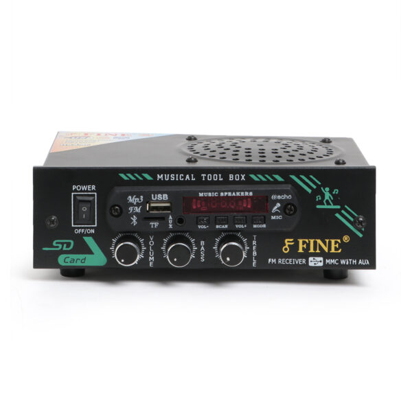 FINE 111 IPL AMPLIFIER Multimedia Player with Bluetooth,Aux,FM Radio 150 W AV Power Amplifier