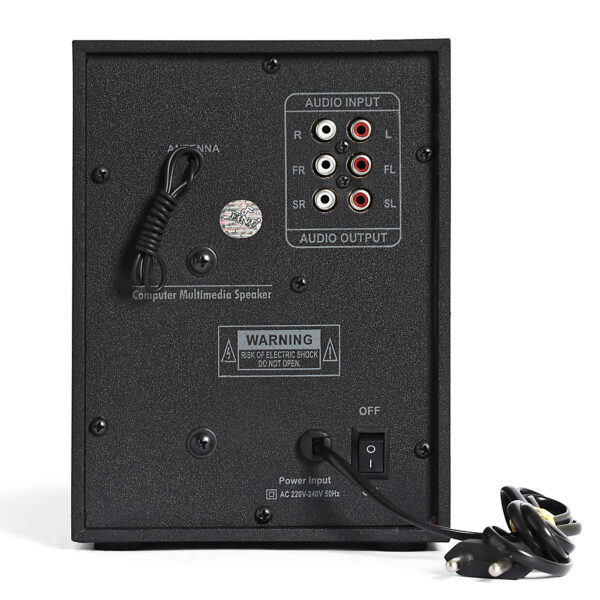 FINE 1403_4.1 Multimedia Home Theatre System with FM/AUX/USB Support & RemoteControl 60 W Bluetooth Home Theatre