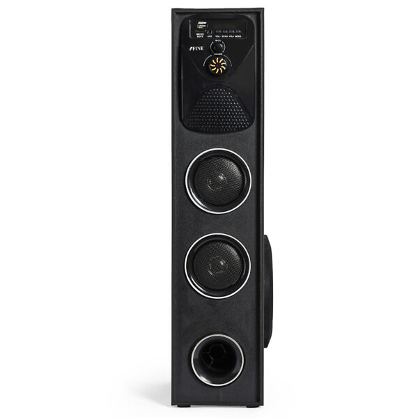 FINE DJ Multimedia Speaker with Bluetooth, USB, FM AUX 80 W Speaker 80 W Bluetooth Tower Speaker