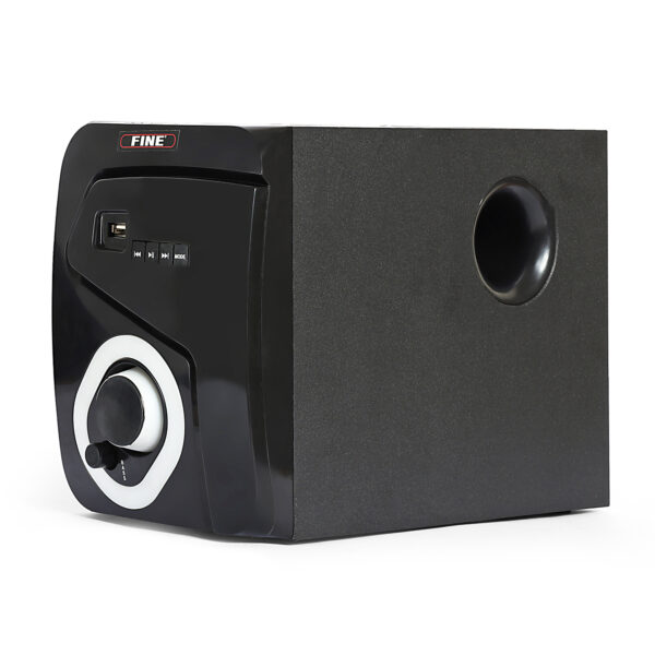 FINE 1402_4.1 Multimedia Home Theatre System with FM/AUX/USB Support & RemoteControl 60 W Bluetooth Home Theatre