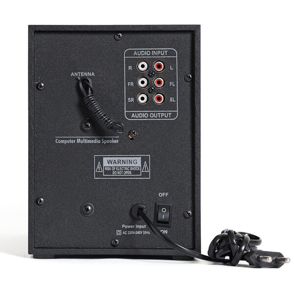 FINE 1404_4.1 Multimedia Home Theatre System with FM/AUX/USB Support & RemoteControl 60 W Bluetooth Home Theatre