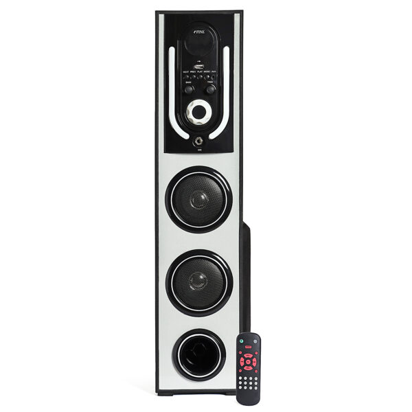 FINE Stra 3 DJ Multimedia Tower Party Speaker 48 W Bluetooth Tower Speaker