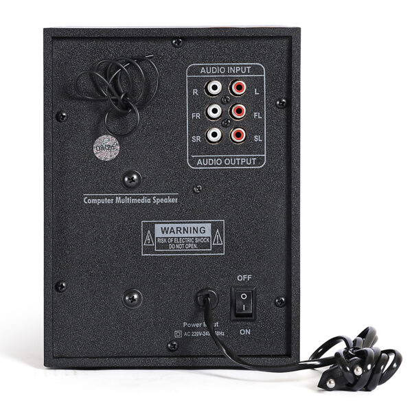 FINE 1401_4.1 Multimedia Home Theatre System with FM/AUX/USB Support & RemoteControl 60 W Bluetooth Home Theatre