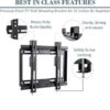 FINE F-2628 LED/LCD TV WALL MOUNT (17"-43") Fixed TV Mount