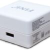 FINE 85 W Supercharge 2 A Wall Charger for Mobile with Detachable Cable